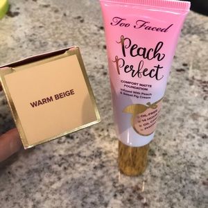 Peach Perfect Foundation in Warm Beige